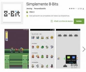 iconos Android retro