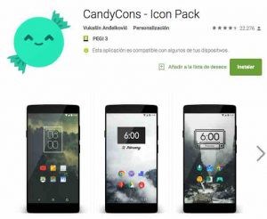 cambiar iconos Android