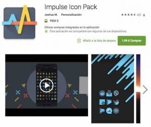 iconos para aplicaciones Android