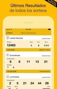 app resultado lotería