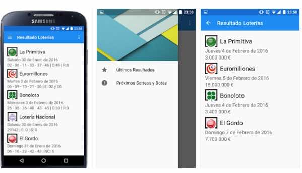 aplicación comprobar lotería España