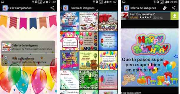 felicitación de cumpleaños personalizada