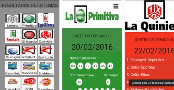 app comprobar lotería España
