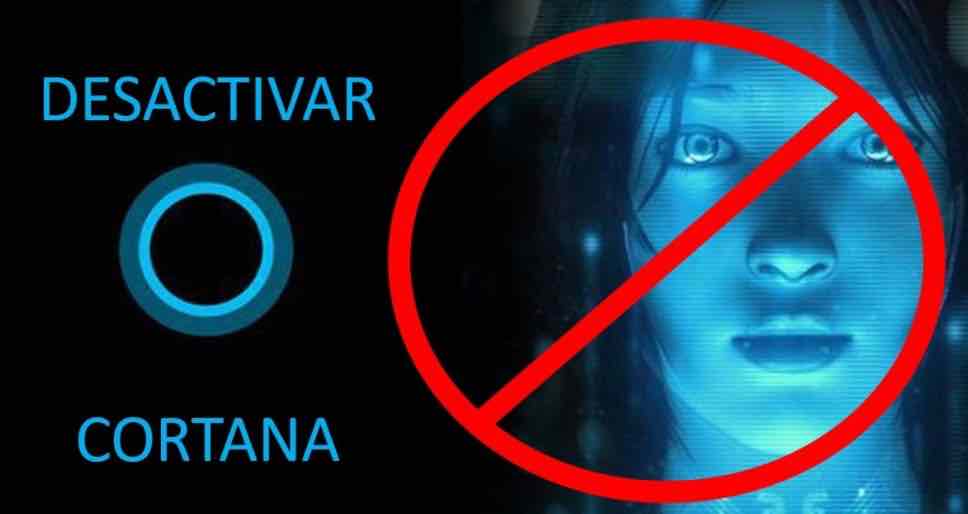 Como desactivar Cortana en todas las versiones de Windows 10