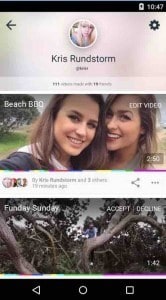 unir videos android