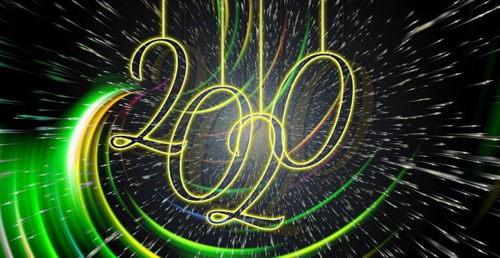 felicitar el año 2020